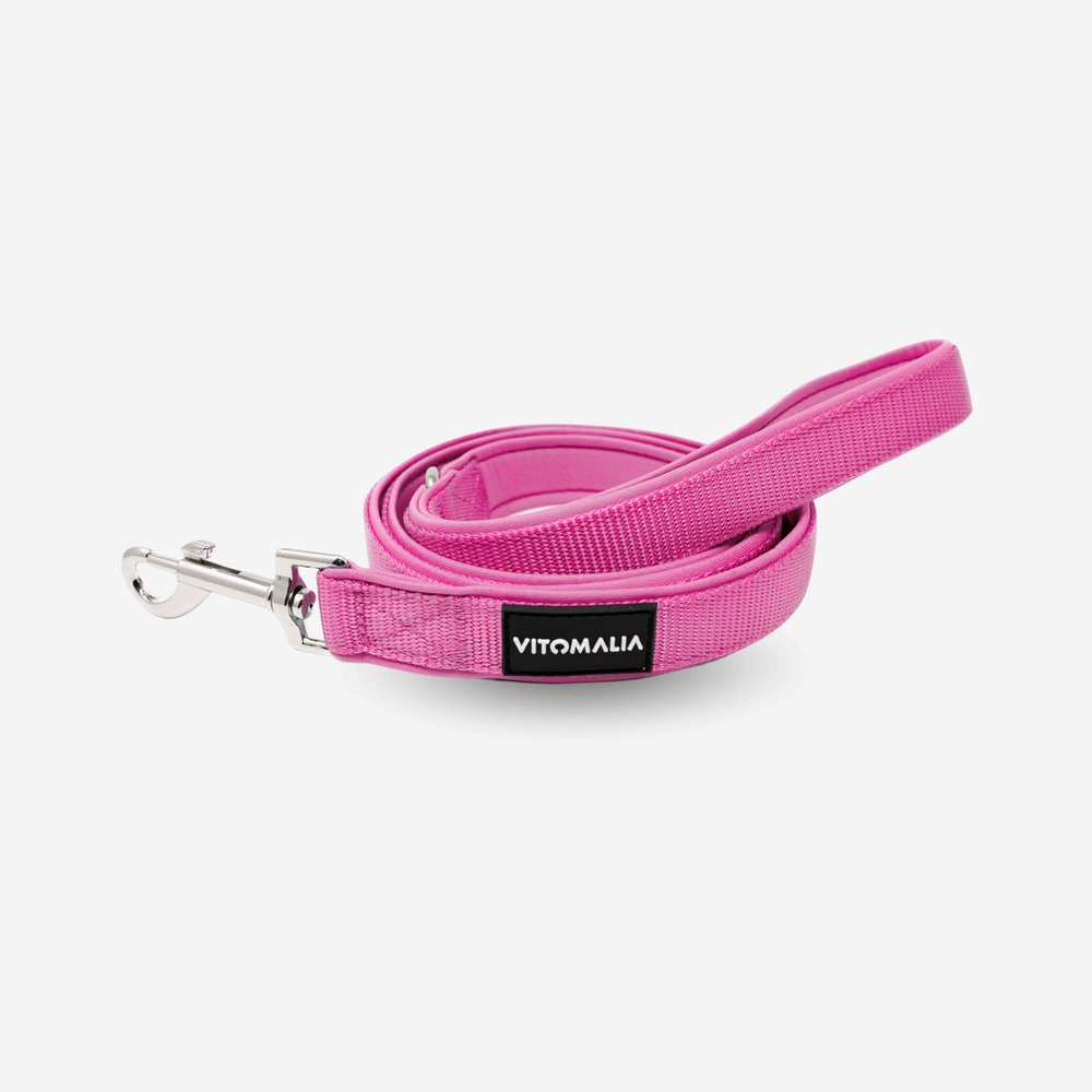 Klassische Hundeleine Classic Edition Pink - 1,2m mit Handschlaufe - Vitomalia - Hundeleine Classic Edition