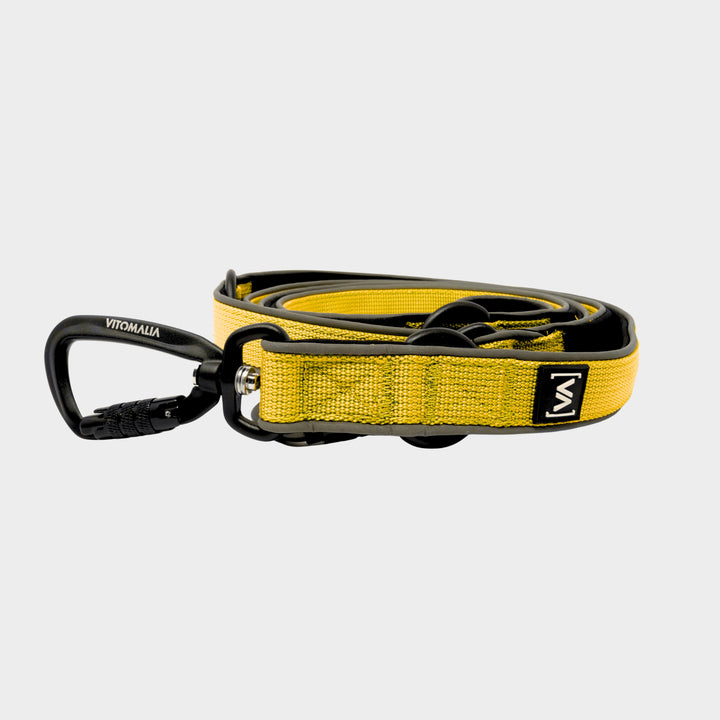 Correa para perro Easy Go Edition Amarillo - 2m triple ajustable